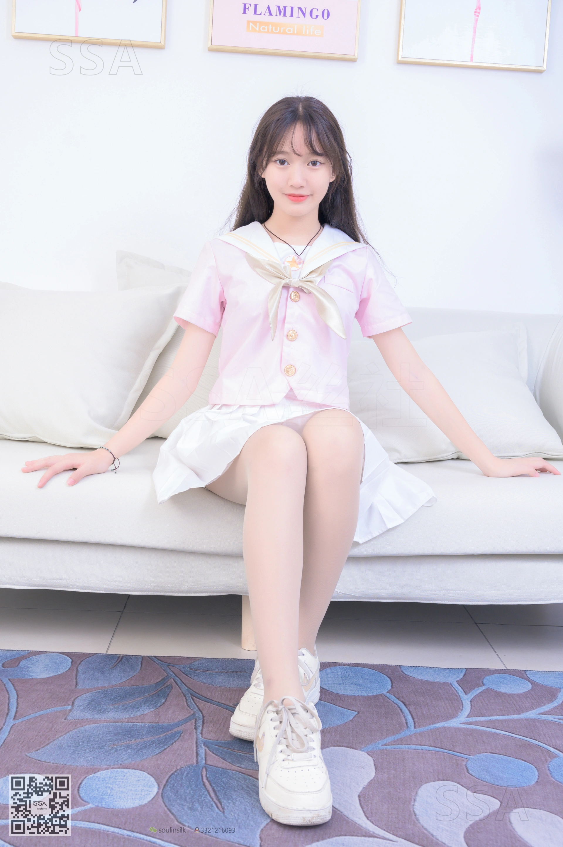 [SSA丝社]超清写真 NO.236 花季少女宝宝的JK制服 1